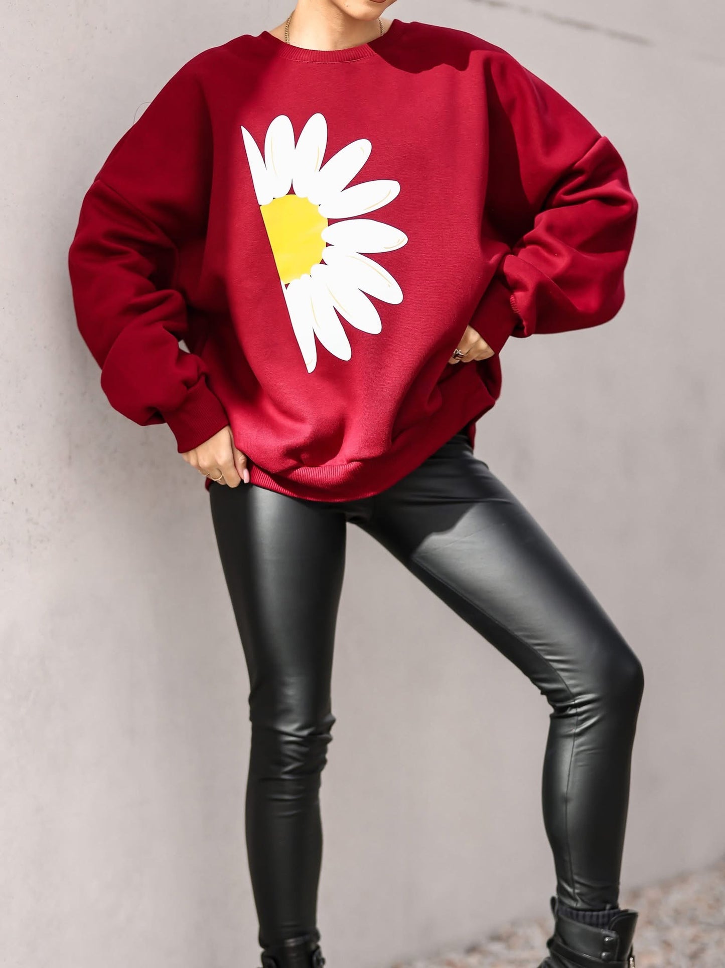 Golden Daisy Pulóver