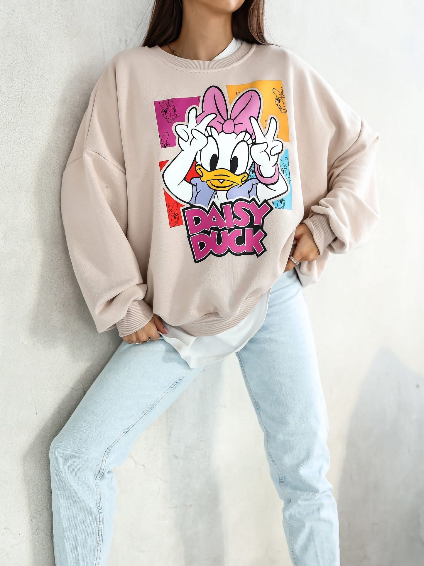Daisy Duck Oversize Pulóver
