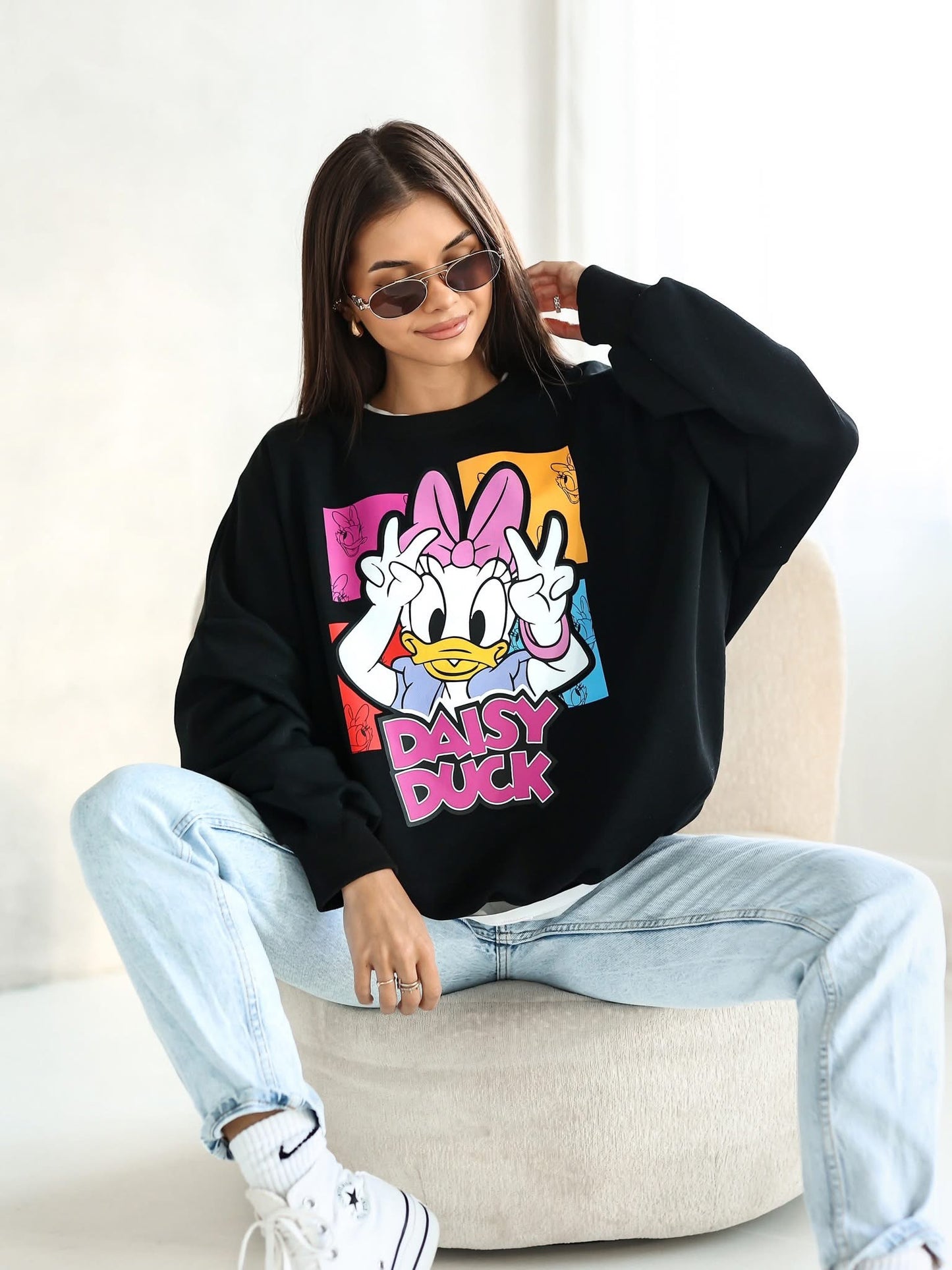 Daisy Duck Oversize Pulóver