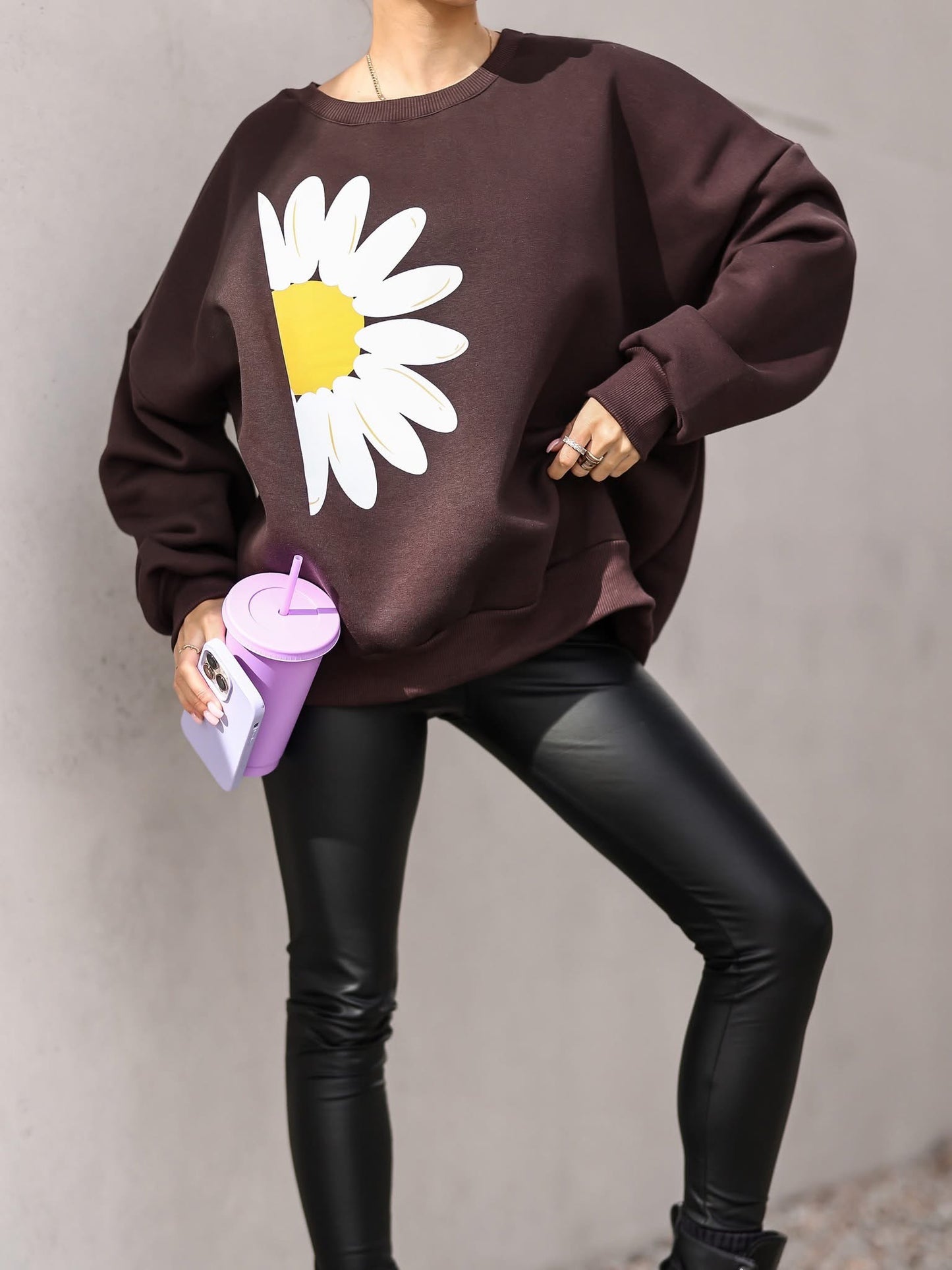 Golden Daisy Pulóver