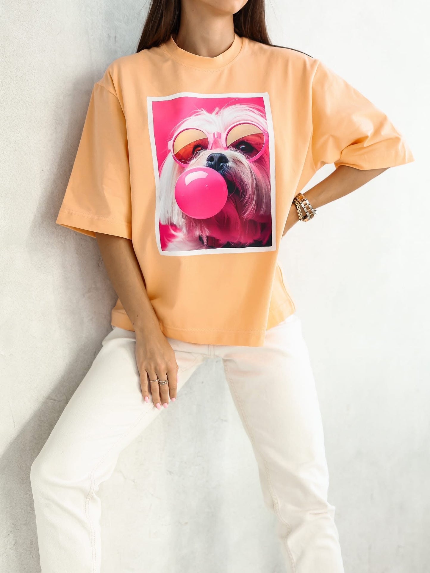 Bubble Dog Oversize Póló