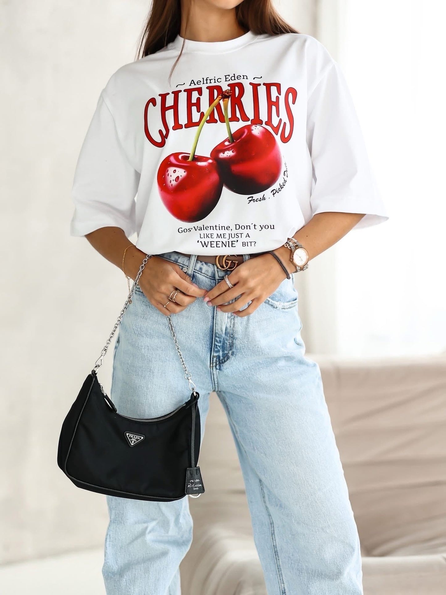 Cherry Pop Oversize Póló