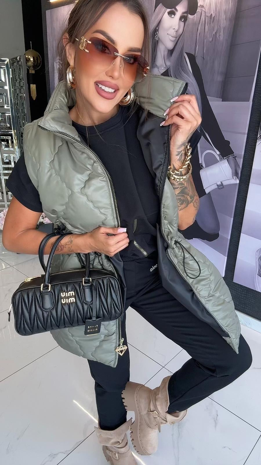 Lola Bianka MIMOZA 3 részes szett (mellény+szett)