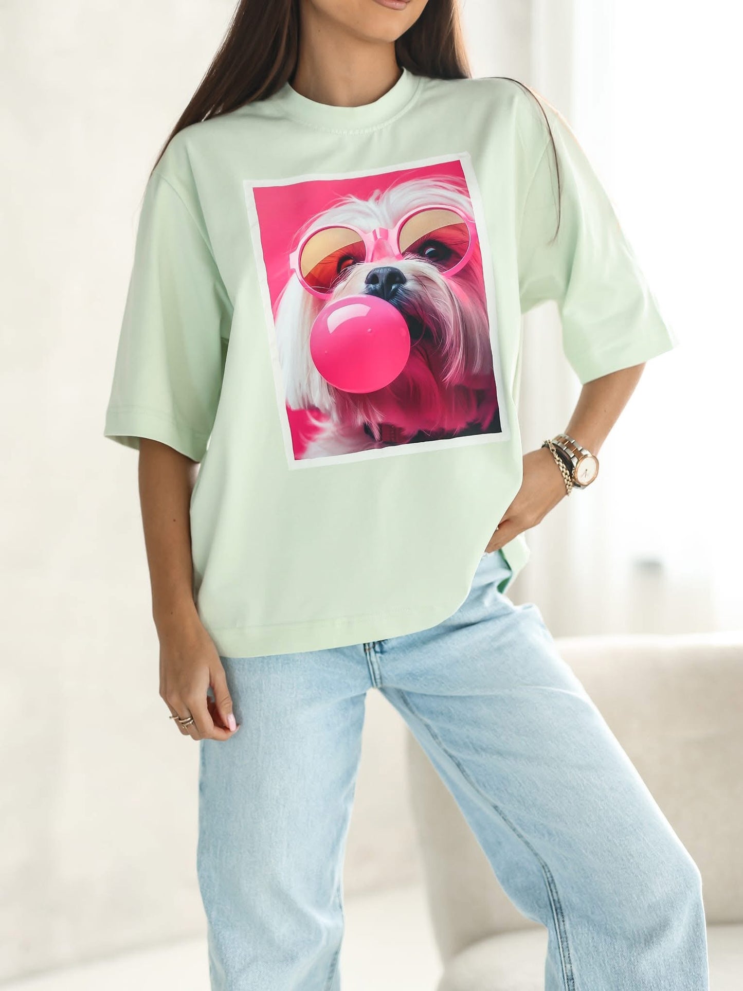 Bubble Dog Oversize Póló