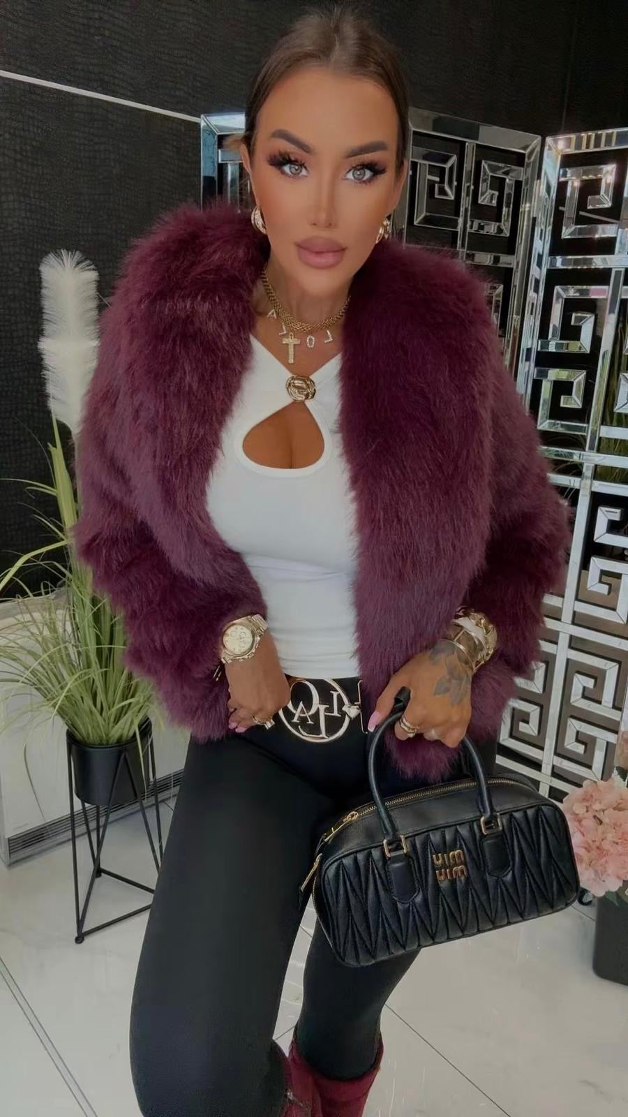 Lola Bianka szőrme kabát