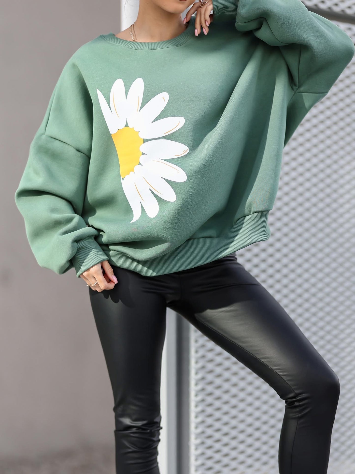 Golden Daisy Pulóver