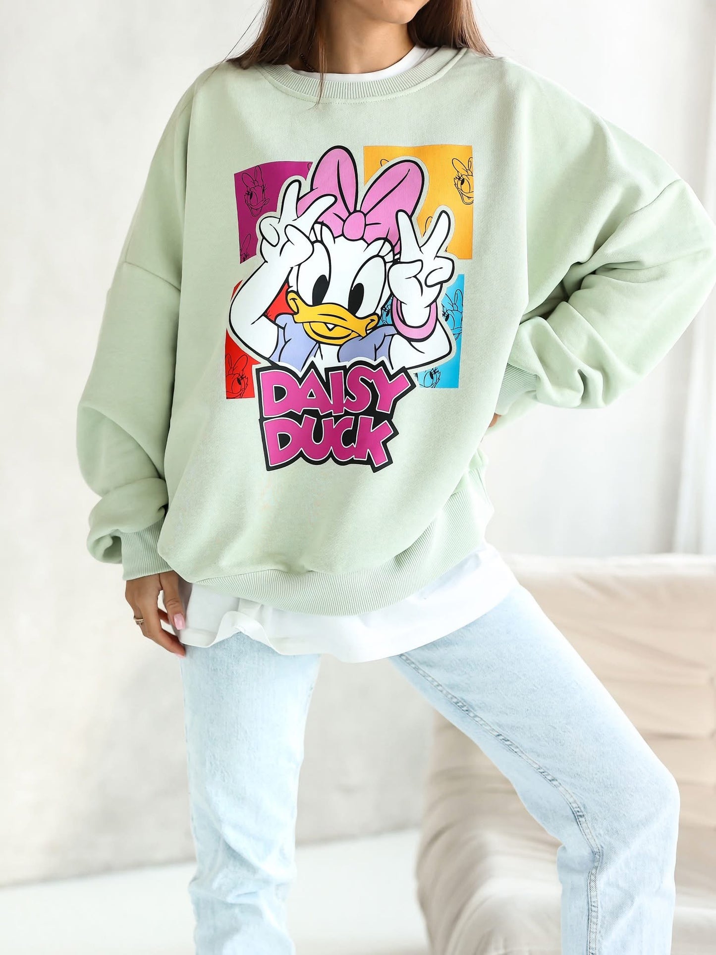Daisy Duck Oversize Pulóver