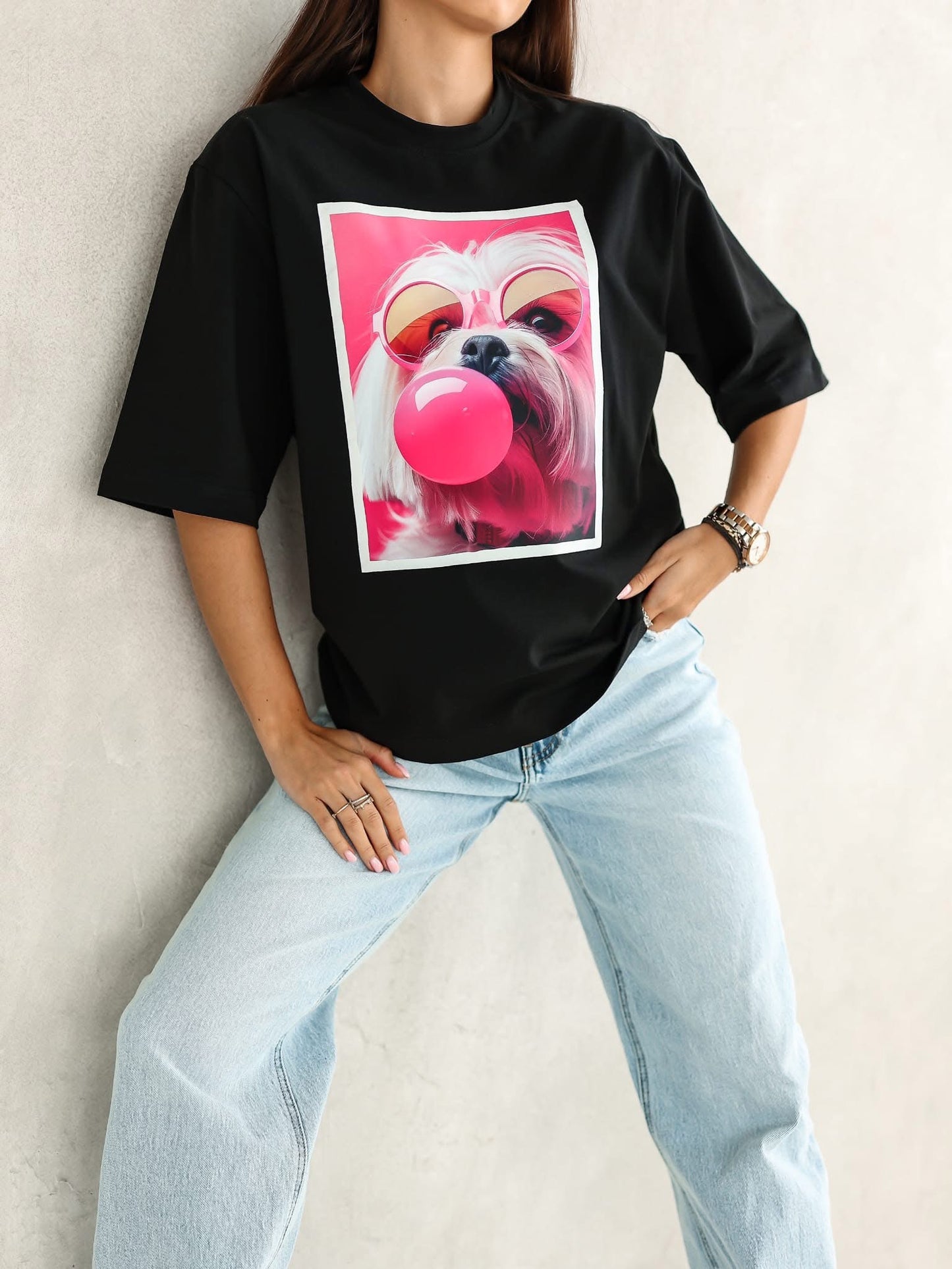 Bubble Dog Oversize Póló