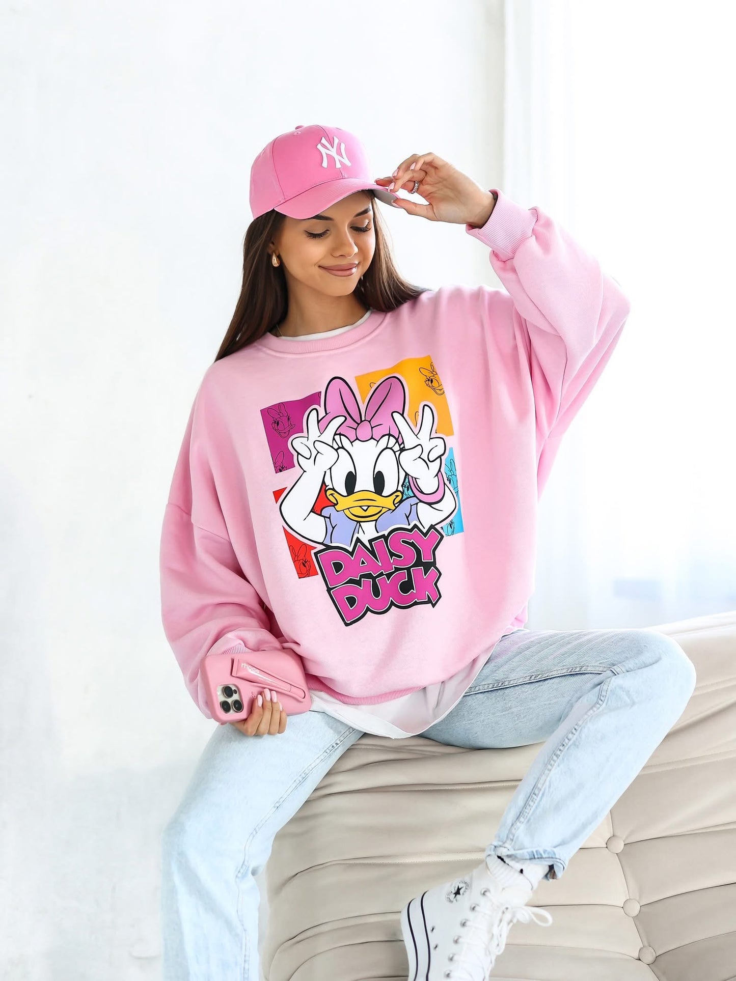 Daisy Duck Oversize Pulóver
