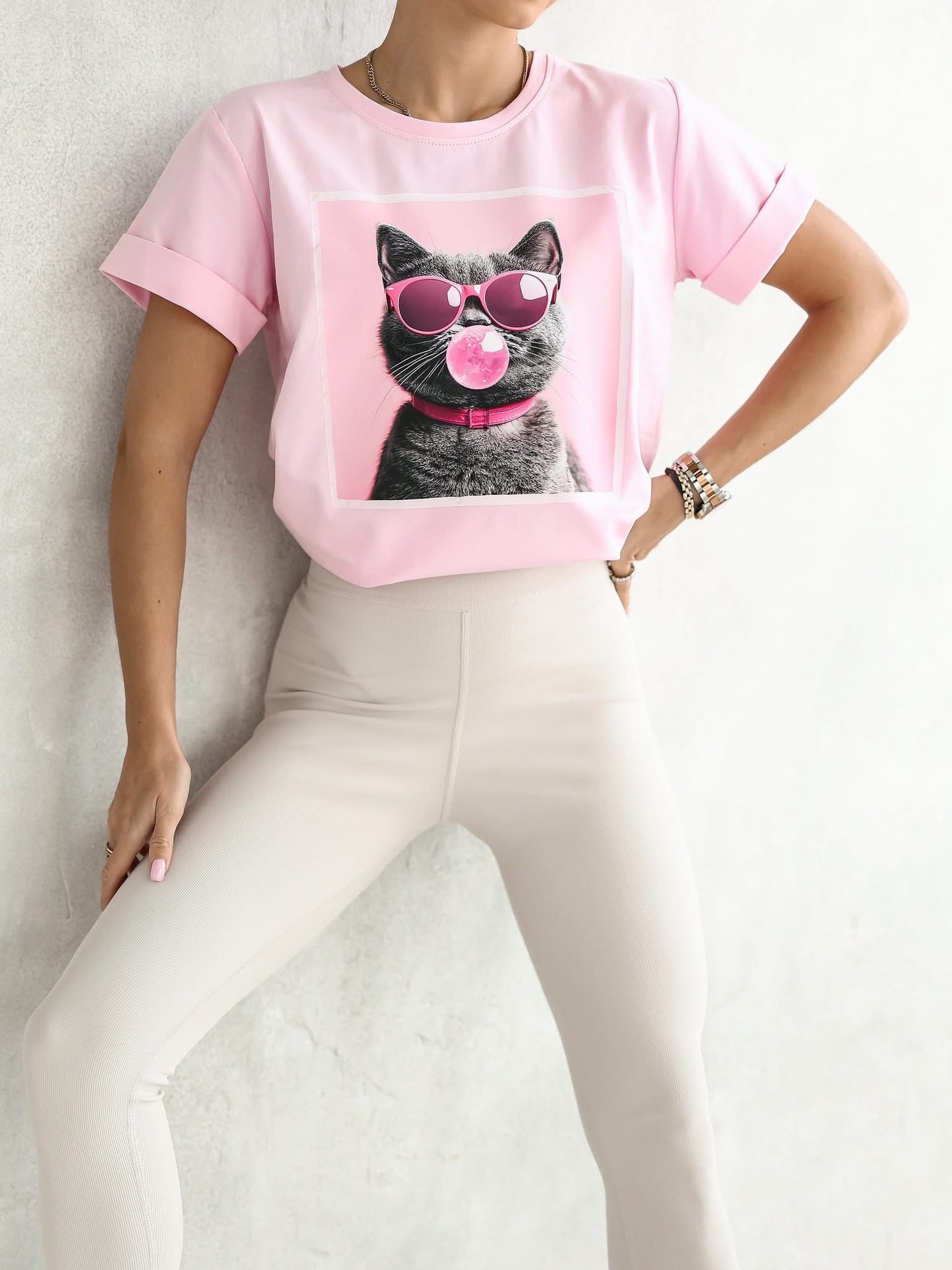 Bubble Cat Póló