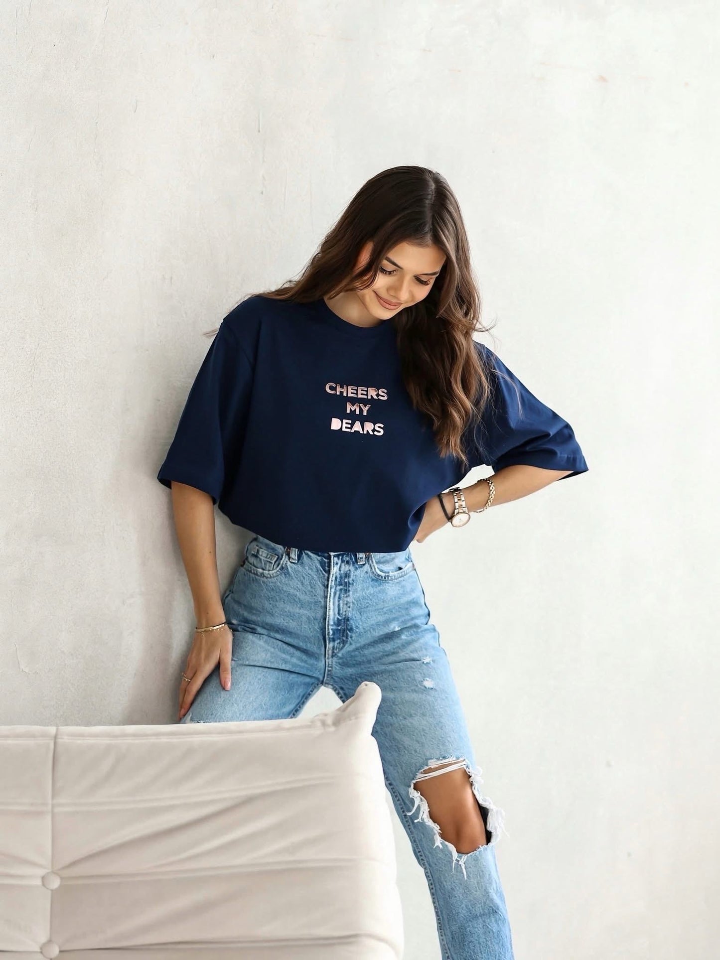 Cheers Tee Oversize Póló