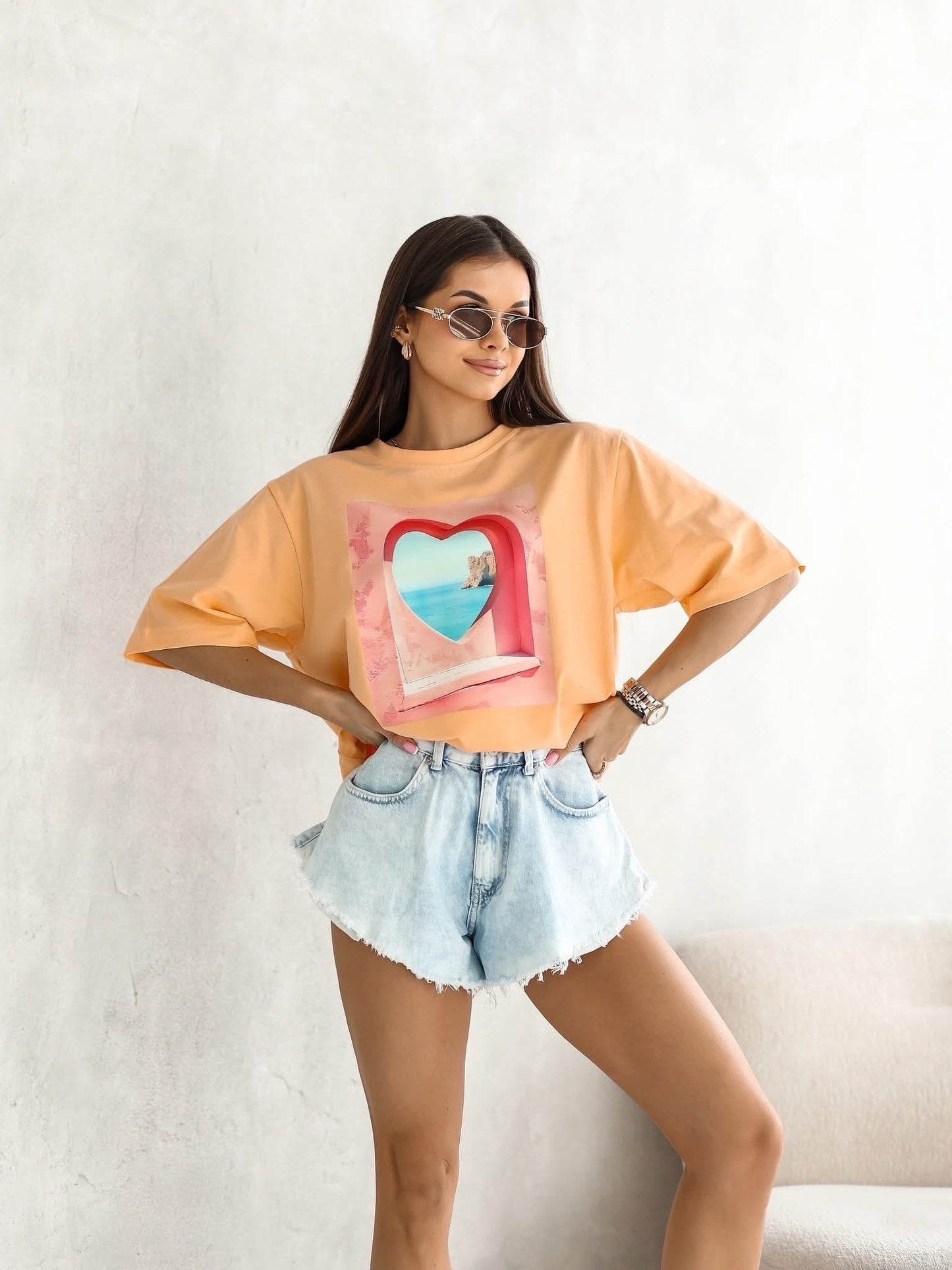 Seaside Love Oversize Póló