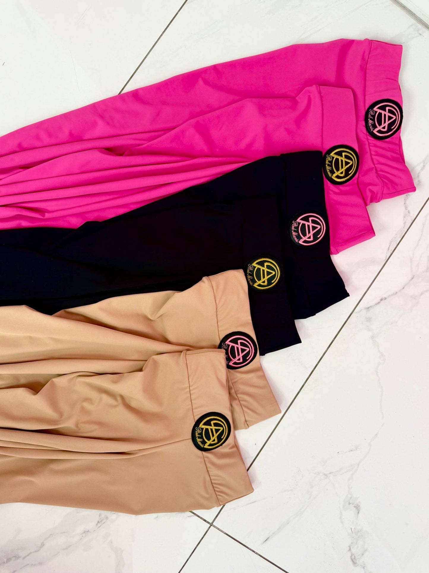 Pink Mania leggings (fekete+pink logó)