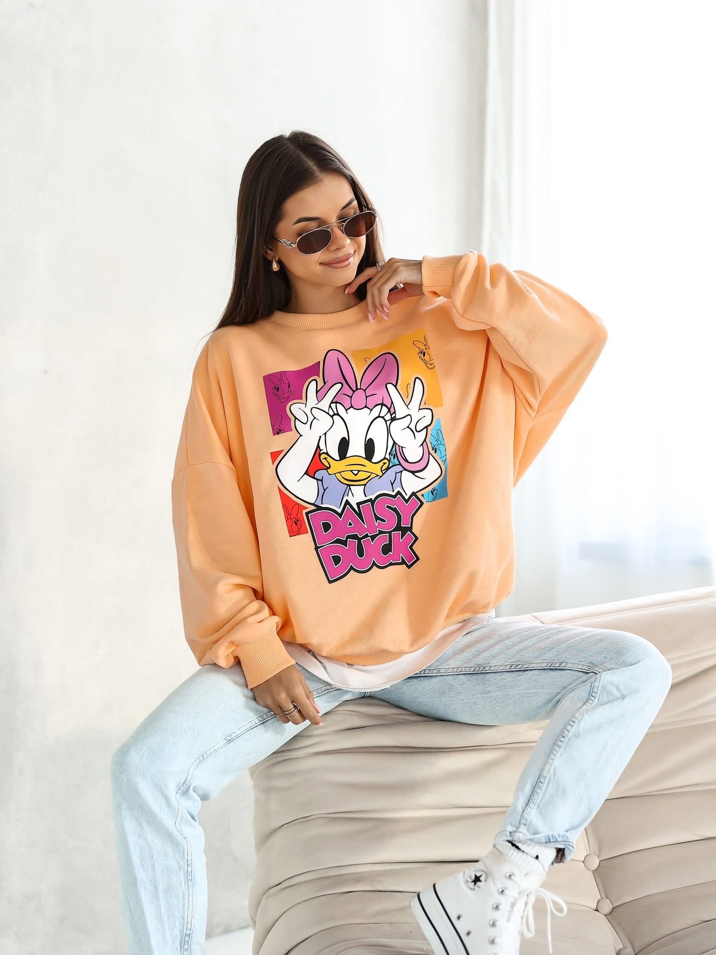 Daisy Duck Oversize Pulóver
