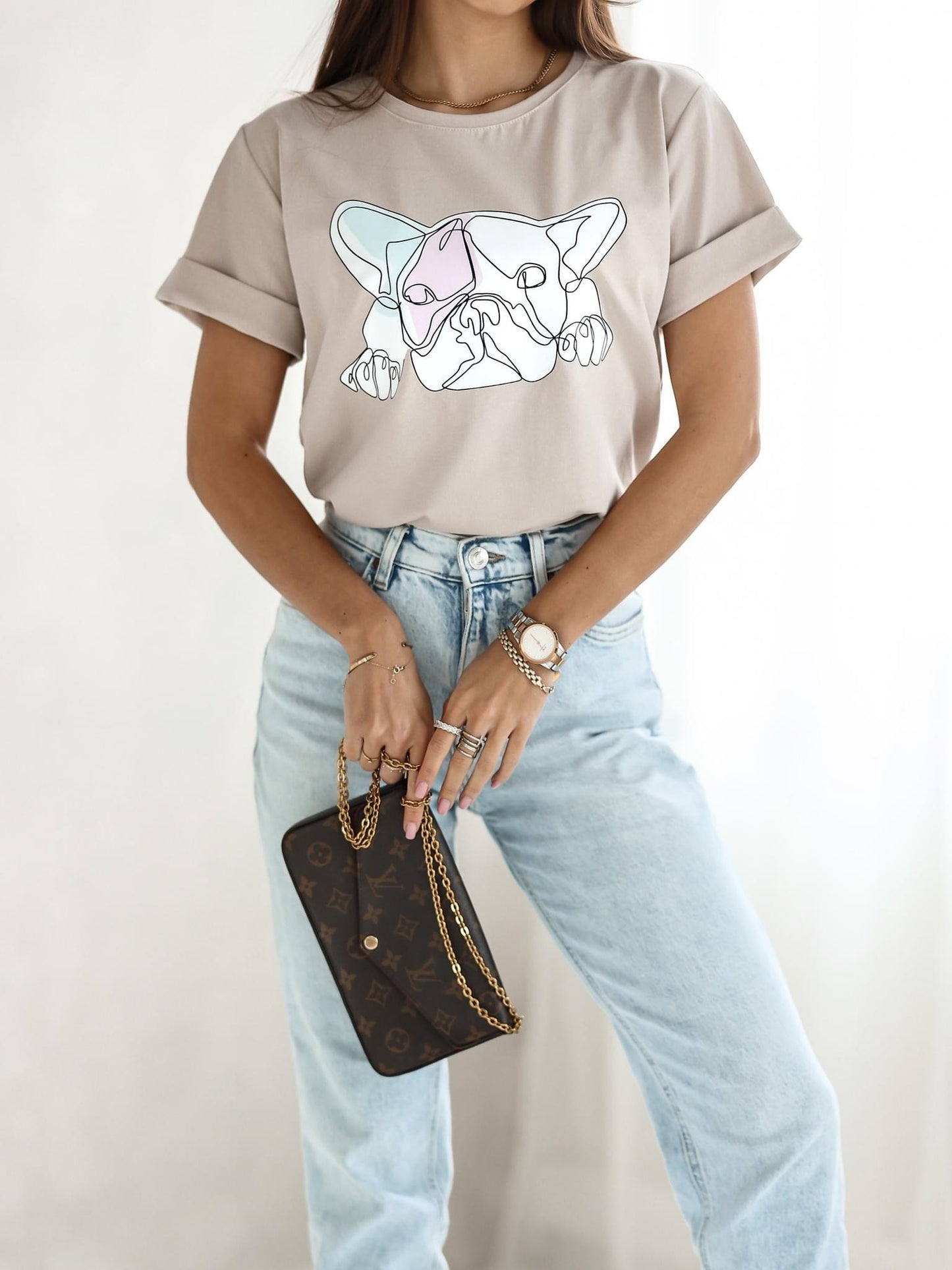 Frenchie Line Póló