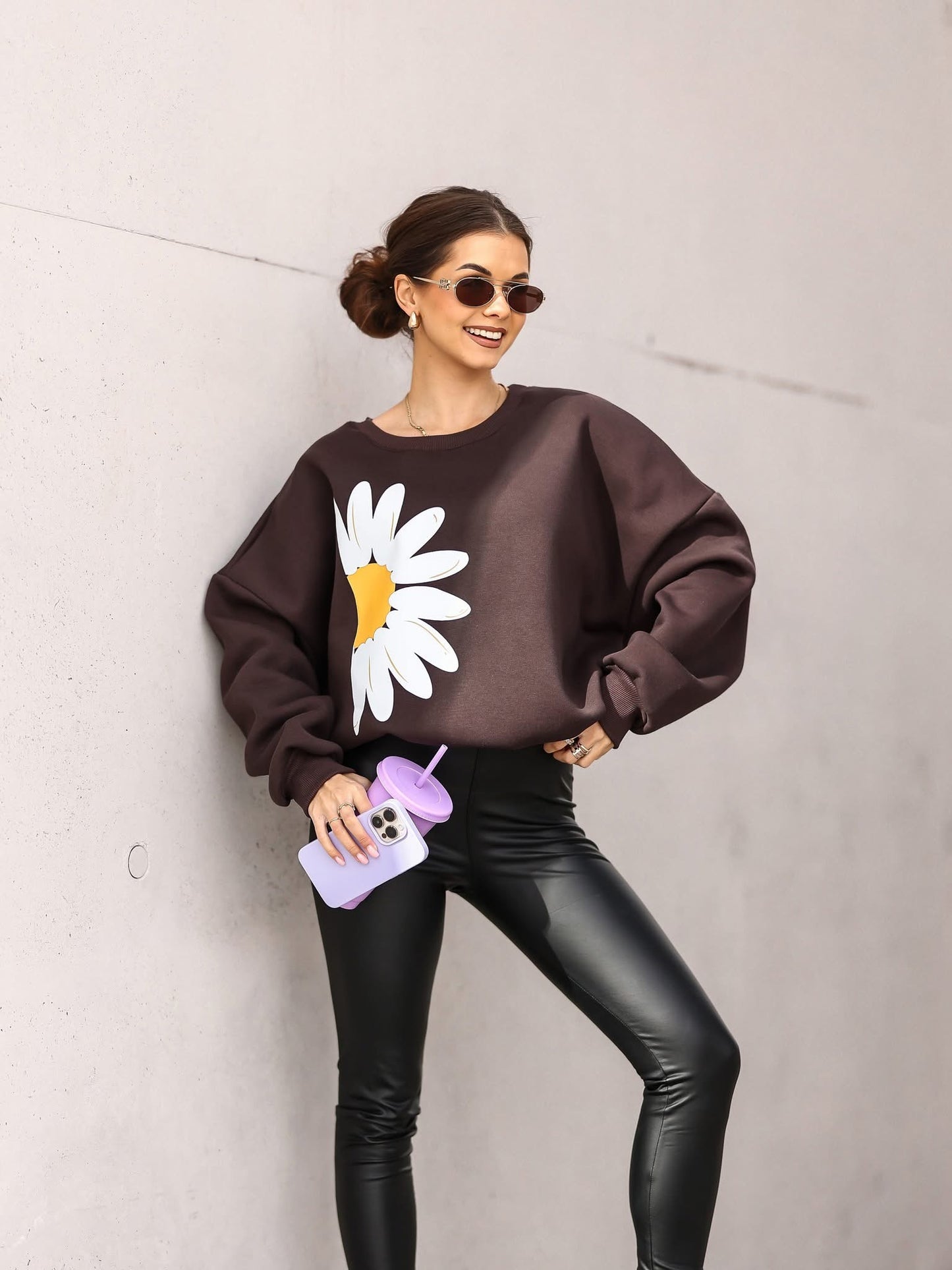 Golden Daisy Pulóver