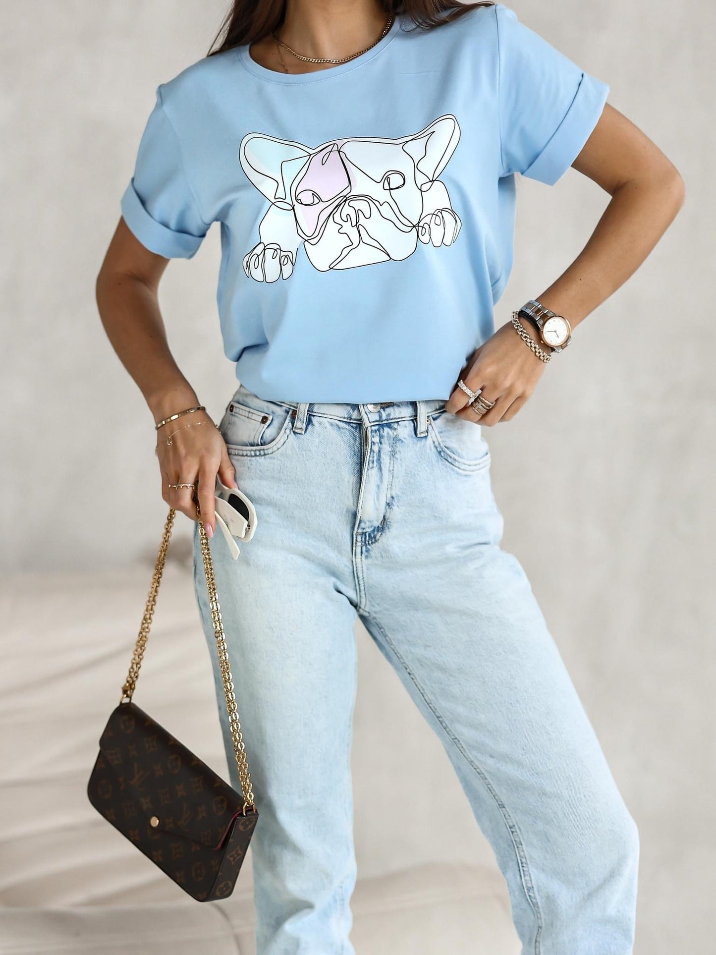 Frenchie Line Póló