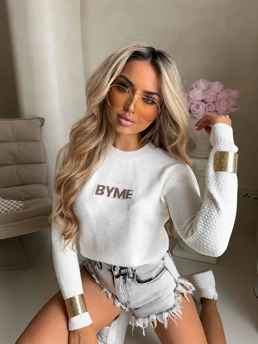 By Me CRISTAL pulcsi