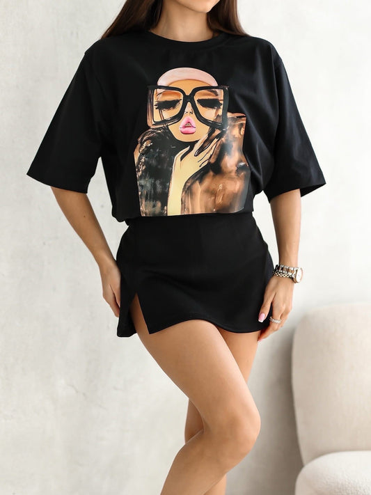 Glam Muse Oversize Póló