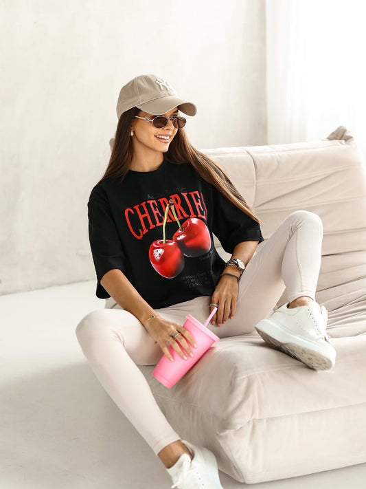Cherry Pop Oversize Póló