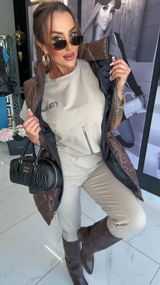 Lola Bianka MIMOZA 3 részes szett (mellény+szett)