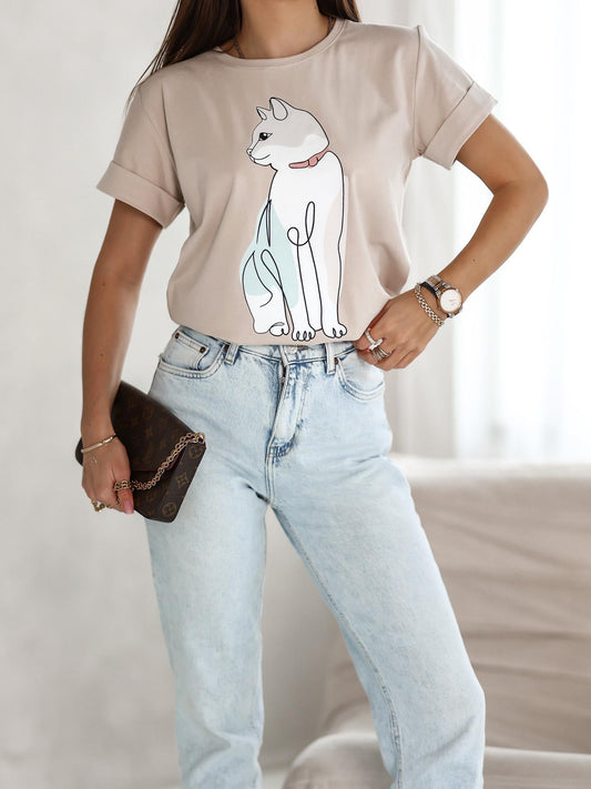 Chic Cat Póló