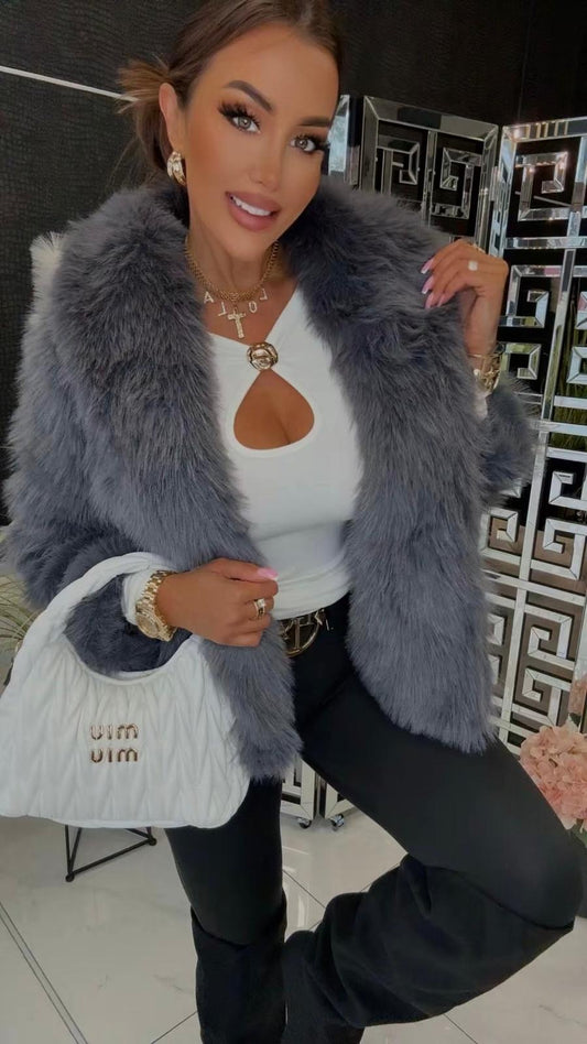 Lola Bianka szőrme kabát