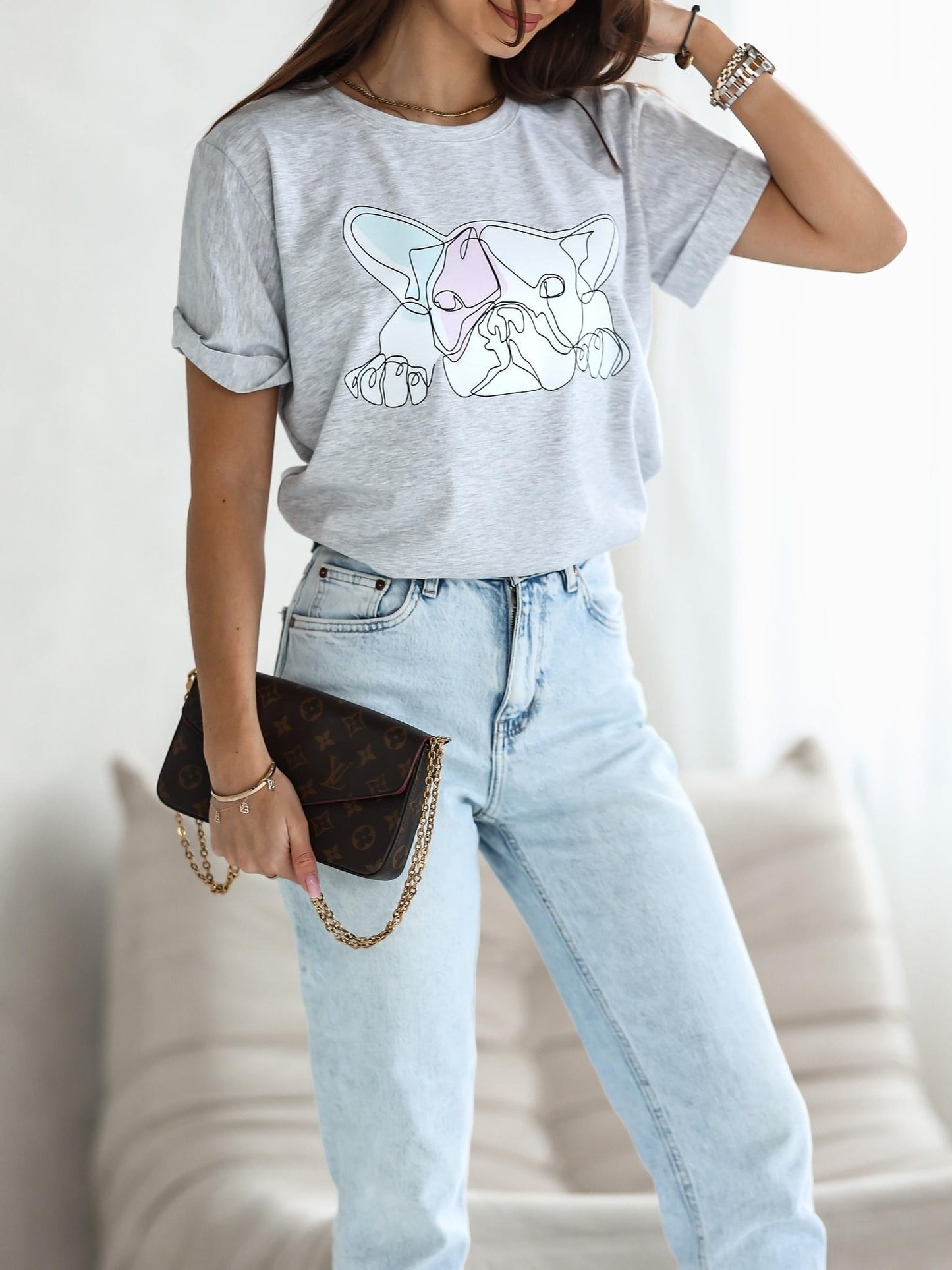 Frenchie Line Póló