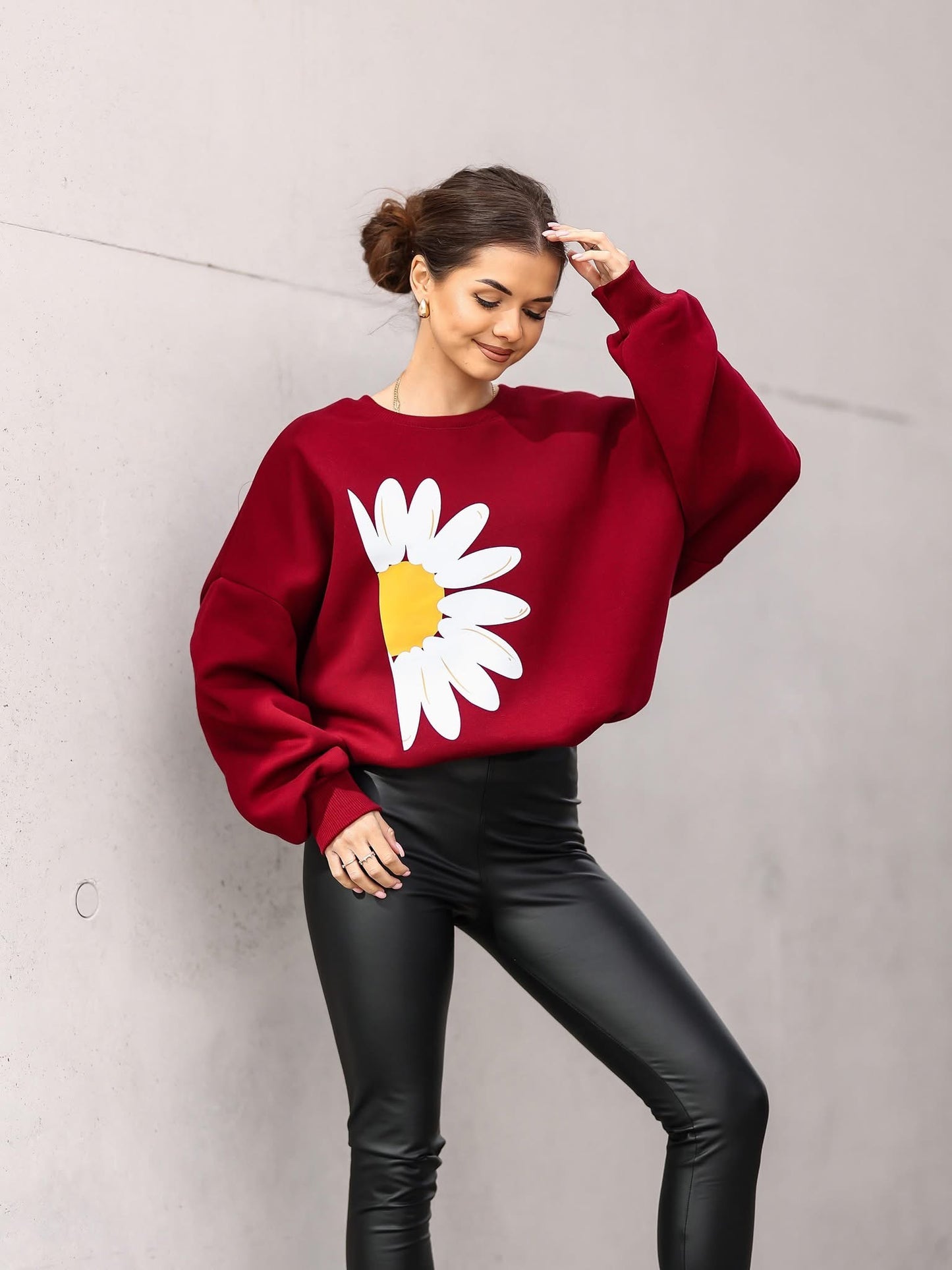 Golden Daisy Pulóver